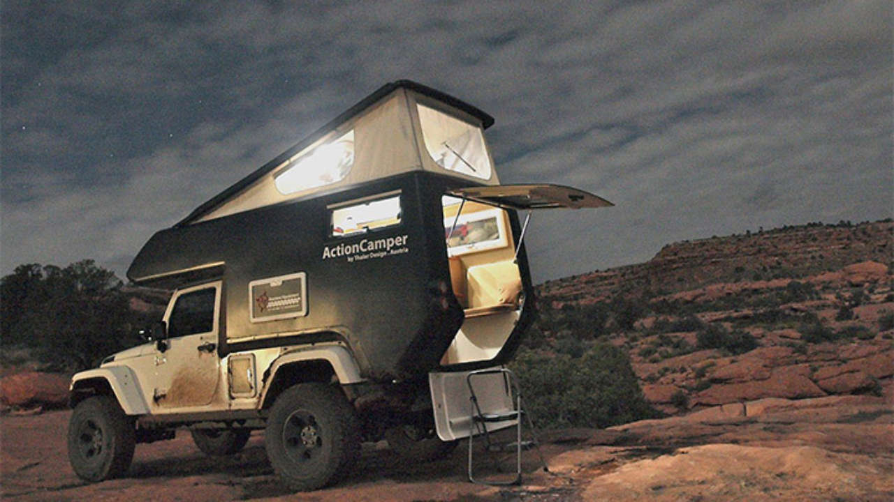 jeep wrangler camping