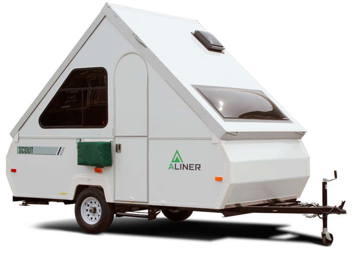 aliner scout mini trailer camping