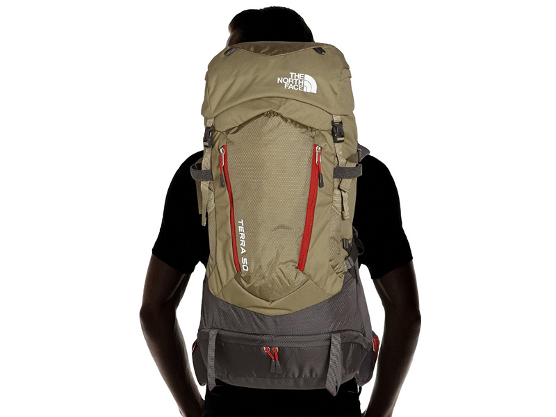 the north face terra 50 backpack