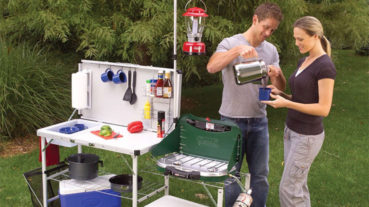 Portable Camping Kitchens Take The Kitchen With You Car