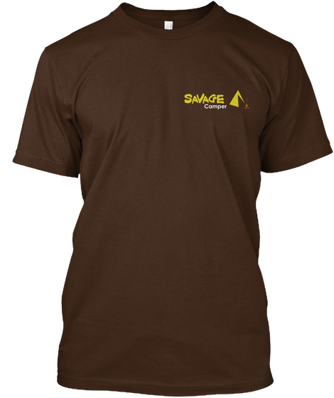 savage camper t shirt front