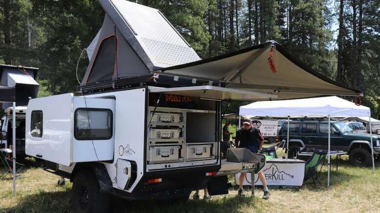 Overkill Campers 5x10 Slide Out Off Road Teardrop